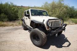 Smittybilt - Smittybilt 76634 SRC Side Armor Rocker Guards Black for 07-18 Wrangler JK 4DR - Image 3