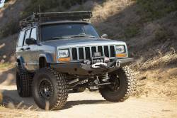Smittybilt - Smittybilt 76810 XRC Front Bumper w/Winch Plate Black for 84-01 Jeep Cherokee XJ - Image 2