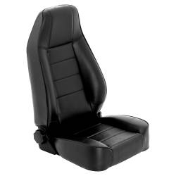 Smittybilt - Smittybilt 45001 Factory Style Black Denim Replacement Seat for 76-02 Wrangler - Image 1