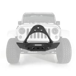 Smittybilt - Smittybilt 76524 SRC Front Bumper w/Stinger Black for 07-18 Jeep Wrangler JK - Image 2