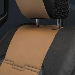 Smittybilt - Smittybilt 578125 Neoprene Seat Cover Front/Rear Tan for 20-26 Jeep Gladiator JT - Image 2