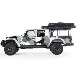 Smittybilt - Smittybilt 79634 SRC Side Armor w/Steps for 20-26 Jeep Gladiator Pickup - Image 1