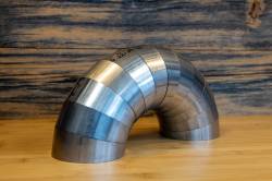 MBRP Exhaust - MBRP Exhaust PC15213 T304SS Universal 4" Diameter 180-DEG Pie Cut - Image 2