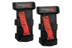 Fishbone Offroad - Fishbone Offroad FB55280 Paracord Grab Handles w/Three Straps Red - Image 18