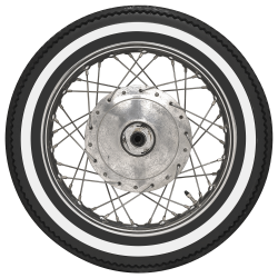 Coker - Coker 63284 325-16 FIRESTONE MOTORCYCLE 1/2" White Wall - Image 2