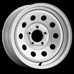 Pacer - Pacer 5257034 15x7 5x4.75 -6mm 83.82CB Black w/Red & Blue Pin Stripes - Image 2
