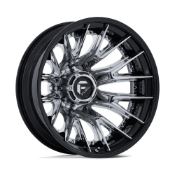 Fuel 1PC - Fuel Off Road D407 CATALYST DUALLY 20x8.25 8x200 -202mm Chrome D40720829235 - Image 1