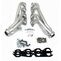 JBA Racing Headers - JBA Headers 1822SJS 1.75" Shorty Stainless Headers-Silver Ceramic GM C/K 7.4L - Image 1