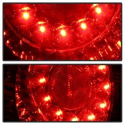 Spyder Auto - Spyder Auto 5000385 LED Red/Clear Taillights for 02-04 Acura RSX - Image 2