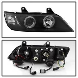 Spyder Auto - Spyder Auto 5009081 Black/Clear LED Halo Projector Headlights for 96-02 BMW Z3 - Image 2