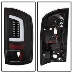 Spyder Auto - Spyder Auto 5084262 Black LED Light Bar Taillights for RAM Trucks - Image 2