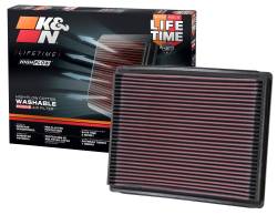 K&N - K&N 33-2015 Drop-In Replacement Air Filter - Image 2