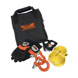 Mile Marker - Mile Marker 19-00105 4K ATV/UTV Winch Accessory Kit w/8' Straps/Snatch Block/Bag - Image 25