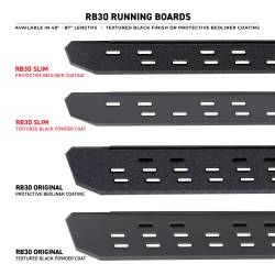Go Rhino - Go Rhino 69604280PC RB30 Running Boards w/Mounting Brackets - Image 6