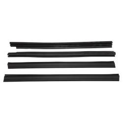 Crown Automotive Jeep Replacement - Crown Automotive 55235408K4 Door Glass Weatherstrip Kit - Image 1