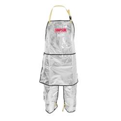 Simpson Safety - Simpson Safety 39042S Split Fueler Apron Silver - Image 1