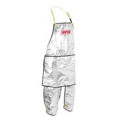 Simpson Safety - Simpson Safety 39042S Split Fueler Apron Silver - Image 2
