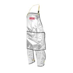 Simpson Safety - Simpson Safety 39042S Split Fueler Apron Silver - Image 3