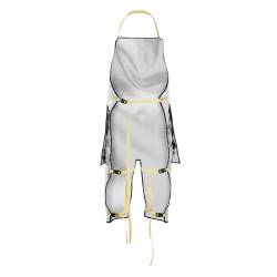 Simpson Safety - Simpson Safety 39042S Split Fueler Apron Silver - Image 4