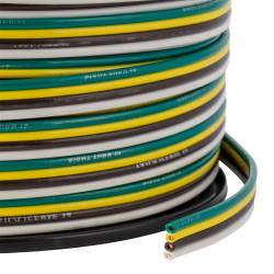 CURT - CURT 57032 Automotive Primary Wire 4-Bond White Brown Yellow Green 250' Spool - Image 3