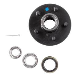 CURT - CURT 814208 Idler Hub w/Bearing Kit Not Installed 3500-lb Axles 1/2" Stud Size - Image 1