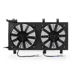 Mishimoto - Mishimoto MMFS-WRX-01PBK Performance Aluminum Fan Shroud Kit 01-07 Black - Image 1
