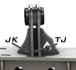 Artec Industries - Artec BR1122 Weld-On UCA Brackets for Low Pro Front Truss for Jeep Wrangler TJ - Image 4