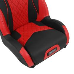 Simpson Safety - Simpson Safety PR107-306HP Racing Seat PREMIUM PRO-SPORT SEAT BK/BU w/HEATPAD - Image 4