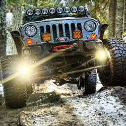 GateKeeper Off-Road - GateKeeper Off-Road KPJKR-GK Steerable Light Pod Mounts for 07-18 Wrangler JK - Image 5