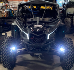 GateKeeper Off-Road - GateKeeper Off-Road KPX3-GK Steerable Light Pod Mounts for 17-22 Maverick X3 - Image 5
