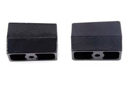 Zone Offroad 4" Rear Tapered Cast Iron Lift Blocks Pair ZONU3040