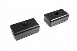 Zone ZONU3024 2" Flat Fabricated Lift Block Pair 18mm Pin 11-26 Silv/Sra 2500HD