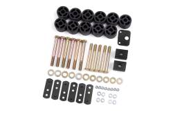 Zone Offroad ZONJ9121 1.25" Body Lift Kit for Jeep Wrangler YJ