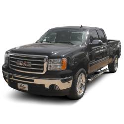 Westin - Westin 21-53710 Pro Traxx 5 Oval Nerf Bars for 14-19 Silverado & Sierra Dbl SS - Image 2