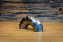 MBRP Exhaust - MBRP Exhaust PC15211 T304SS 2.5" Diameter 180-DEG Pie Cut - Image 2