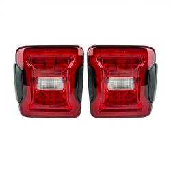 AMERICAN MODIFIED - AMERICAN MOD AMJPAC03318 Red Lens Conversion LED Tail Lights for JK To JL - Image 2