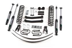 Zone Offroad 4.5" Suspension Lift Kit Zone Nitro Shocks for Cherokee XJ ZONJ8N