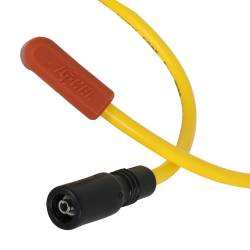 ACCEL - ACCEL 171097-Y 8mm Yellow Super Stock Spark Plug Wire for 99-17 Dyna FXD - Image 2