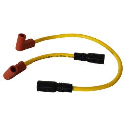 ACCEL - ACCEL 171097-Y 8mm Yellow Super Stock Spark Plug Wire for 99-17 Dyna FXD - Image 4