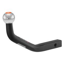 CURT - CURT 45562 2" Ball 1.25" Shank 3500 lbs 5-1/8" High 9.75" Long Euro Mount - Image 1