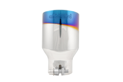 MBRP Exhaust - MBRP Exhaust T5176BE T304 SS 2.5" Inlet Single Wall Angle Cut 4" Outlet Tip - Image 2