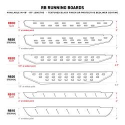Go Rhino - Go Rhino 6940515 RB10/RB20 Running Board Mounting Brackets - Image 2