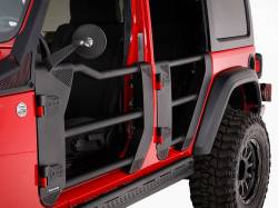 Go Rhino - Go Rhino 572601 Trailline Tube Doors for 18-26 Jeep Wrangler JL/20-26 Gladiator - Image 1