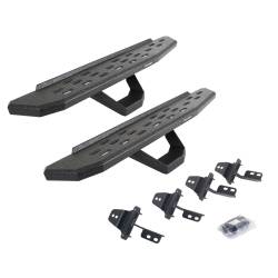 Go Rhino - Go Rhino 6969264810PC RB30 Running Boards w/Mounting Brackets for Wrangler JK - Image 1