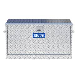UWS - UWS TBC-38-DS Bright Aluminum 38" Utility Chest Box w/Drawers - Image 2