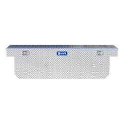 UWS - UWS TBSD-72-A Bright Aluminum 72" Deep Angled Crossover Truck Tool Box - Image 2