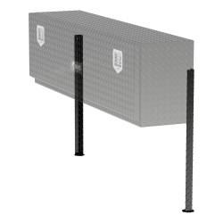 UWS - UWS TBTS-LEGS-BLK Replacement Black Aluminum Topside Truck Tool Box Leg - Image 2