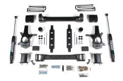Zone Offroad 4.5" Suspension Lift Zone Shocks Silverado/Sierra 1500 RWD ZONC35N