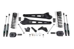 Zone Offroad ZOND63N 4" Front/Rear Nitro Lift Kit for 14-18 RAM 2500 Gas 4WD