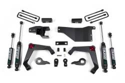 Zone Offroad 3" Suspension Lift Zone Shocks Silverado/Sierra HD 4WD ZONC32N
